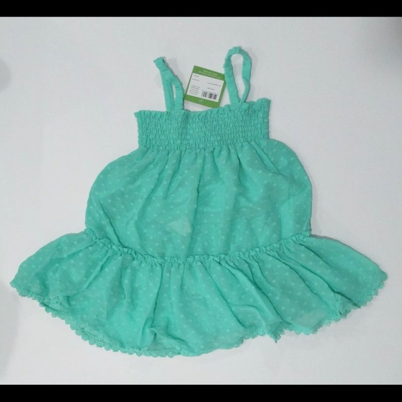 NWT Kate Spade Teal Girl’s bow sundress di… - Picture 2 of 5